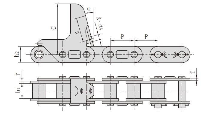CA627-CPEF17_<font color='red'>CA型<font color='red'>鋼制</font><font color='red'>農(nóng)機</font>鏈</font>